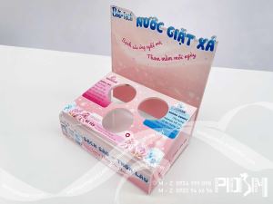 Kệ mica tester Nước Giặt Xả Bio Tech