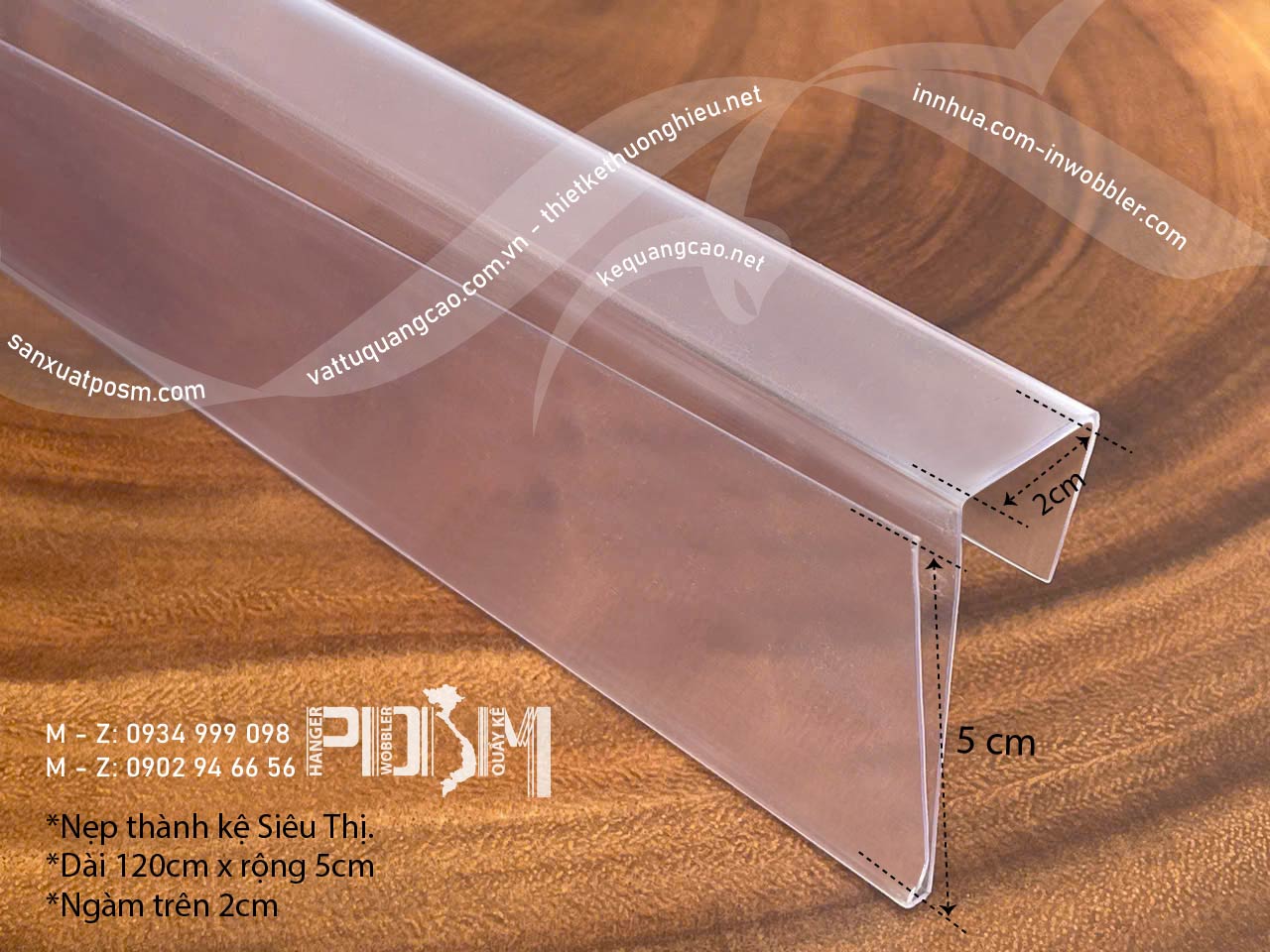 Nẹp gài kệ siêu thị, nẹp nhựa móc giá kệ hàng - Ảnh 7