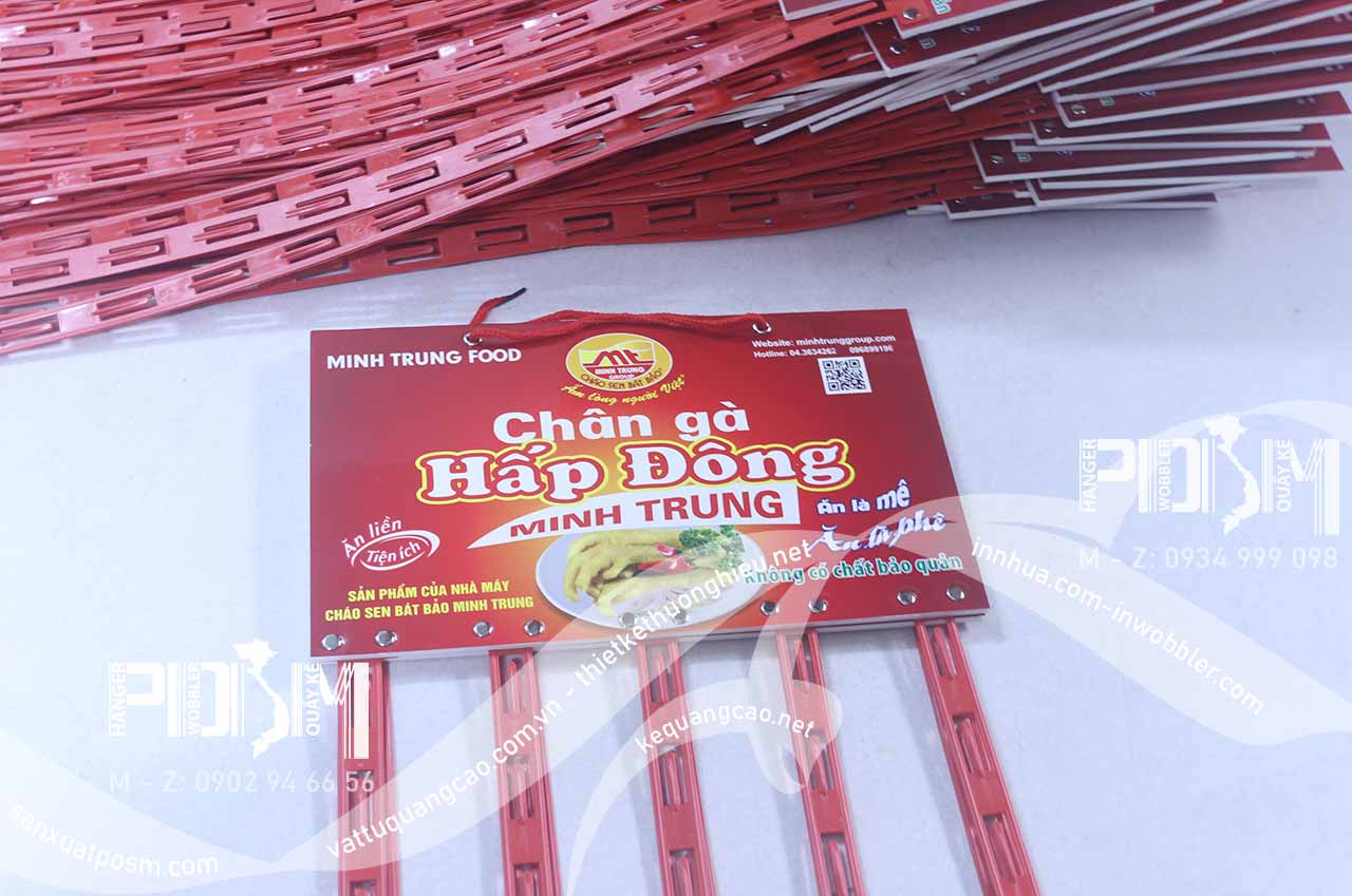 Hanger dây nhựa treo thực phẩm chân gà hấp đông - Ảnh 2