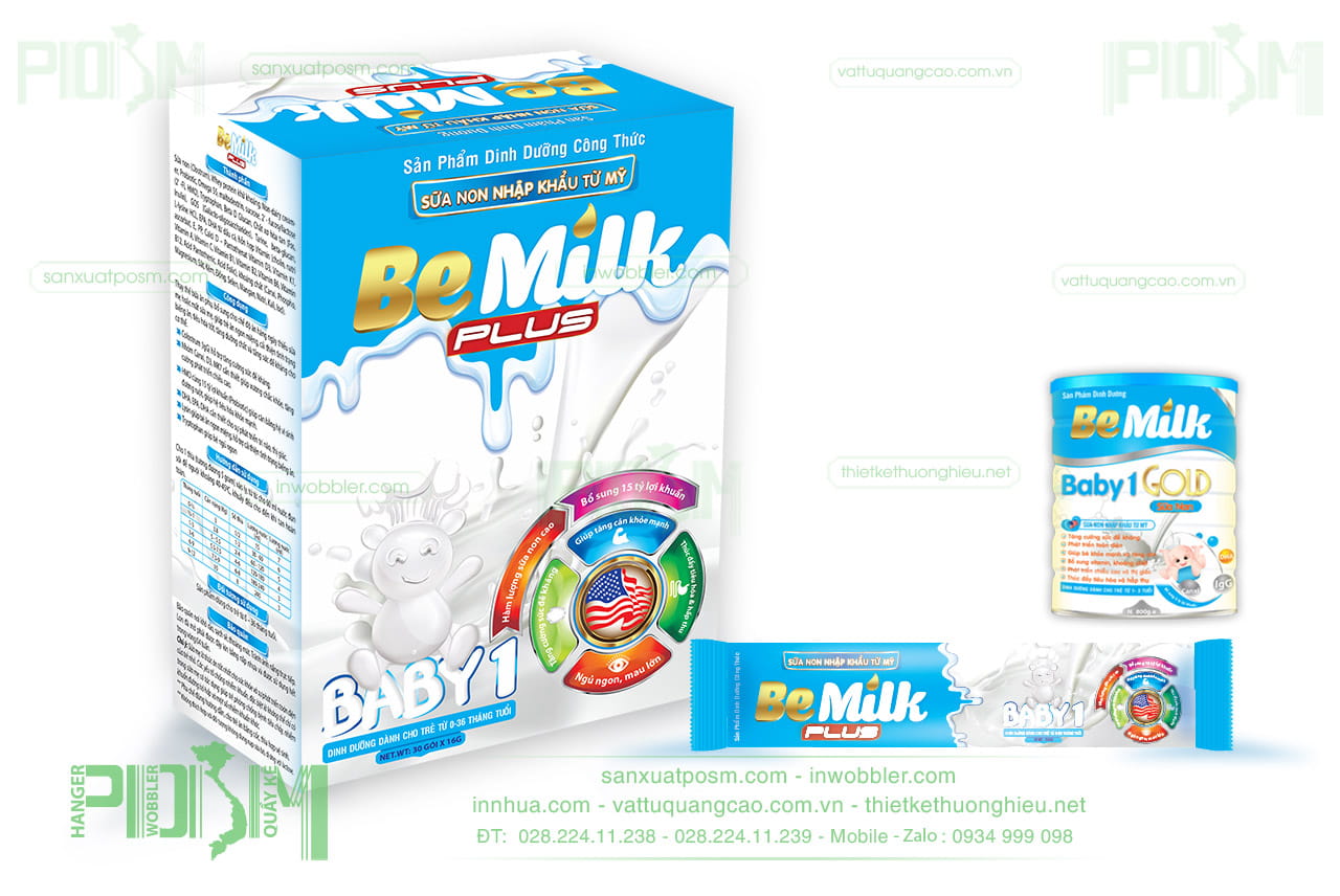 thiết kế hộp sữa
